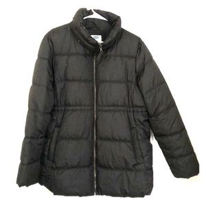 Maternity long down coat